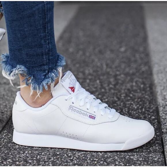 Reebok Princess Classic Sport Casual Sneaker Shoes White Womens Size 9.5 - Picture 2 of 12